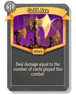 Gold Axe